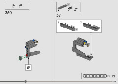 LEGO 42156 instructions page 229 – build guide