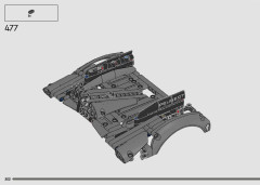 LEGO 42156 instructions page 302 – build guide
