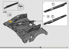 LEGO 42156 instructions page 303 – build guide