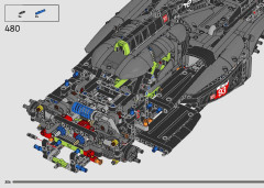 LEGO 42156 instructions page 306 – build guide