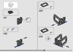 LEGO 42156 instructions page 307 – build guide