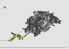 LEGO 42156 instructions page 71 – build guide