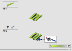 LEGO 42156 instructions page 73 – build guide