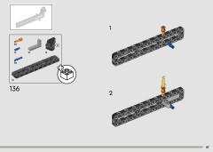 LEGO 42156 instructions page 87 – build guide