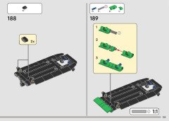 LEGO 42157 instructions page 123 – build guide