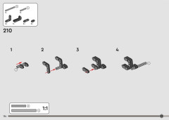 LEGO 42157 instructions page 134 – build guide