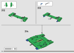 LEGO 42157 instructions page 198 – build guide
