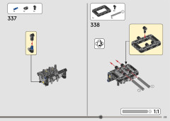 LEGO 42157 instructions page 213 – build guide