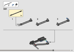LEGO 42157 instructions page 231 – build guide