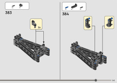 LEGO 42157 instructions page 245 – build guide