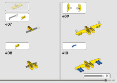 LEGO 42157 instructions page 257 – build guide