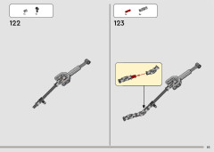 LEGO 42157 instructions page 85 – build guide