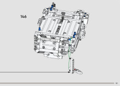 LEGO 42158 instructions page 101 – build guide