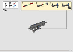 LEGO 42158 instructions page 113 – build guide
