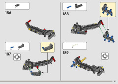 LEGO 42158 instructions page 121 – build guide
