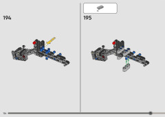LEGO 42158 instructions page 124 – build guide