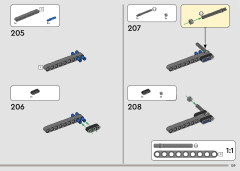 LEGO 42158 instructions page 129 – build guide