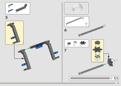 LEGO 42158 instructions page 13 – build guide