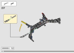 LEGO 42158 instructions page 134 – build guide