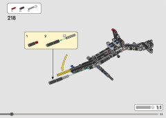 LEGO 42158 instructions page 135 – build guide