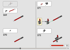 LEGO 42158 instructions page 165 – build guide