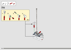 LEGO 42158 instructions page 204 – build guide