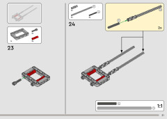 LEGO 42158 instructions page 21 – build guide