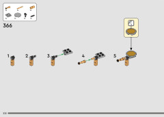 LEGO 42158 instructions page 232 – build guide