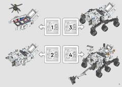 LEGO 42158 instructions page 5 – build guide