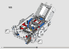 LEGO 42158 instructions page 72 – build guide