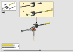 LEGO 42158 instructions page 74 – build guide