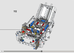 LEGO 42158 instructions page 76 – build guide