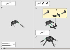 LEGO 42158 instructions page 8 – build guide