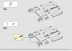 LEGO 42158 instructions page 85 – build guide
