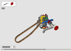 LEGO 42159 instructions page 106 – build guide