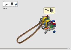 LEGO 42159 instructions page 111 – build guide