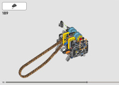 LEGO 42159 instructions page 122 – build guide