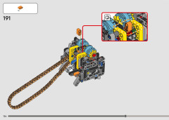 LEGO 42159 instructions page 124 – build guide