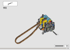 LEGO 42159 instructions page 125 – build guide