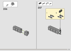 LEGO 42159 instructions page 135 – build guide