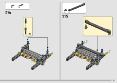 LEGO 42159 instructions page 141 – build guide