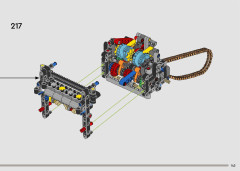 LEGO 42159 instructions page 143 – build guide