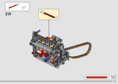 LEGO 42159 instructions page 145 – build guide