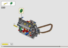 LEGO 42159 instructions page 146 – build guide