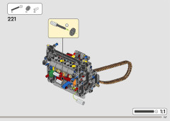 LEGO 42159 instructions page 147 – build guide