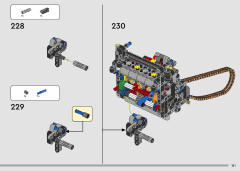 LEGO 42159 instructions page 151 – build guide
