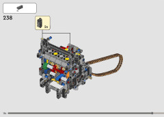 LEGO 42159 instructions page 154 – build guide