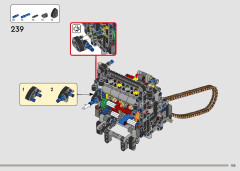 LEGO 42159 instructions page 155 – build guide