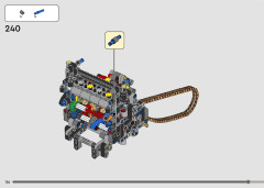 LEGO 42159 instructions page 156 – build guide