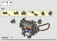 LEGO 42159 instructions page 158 – build guide